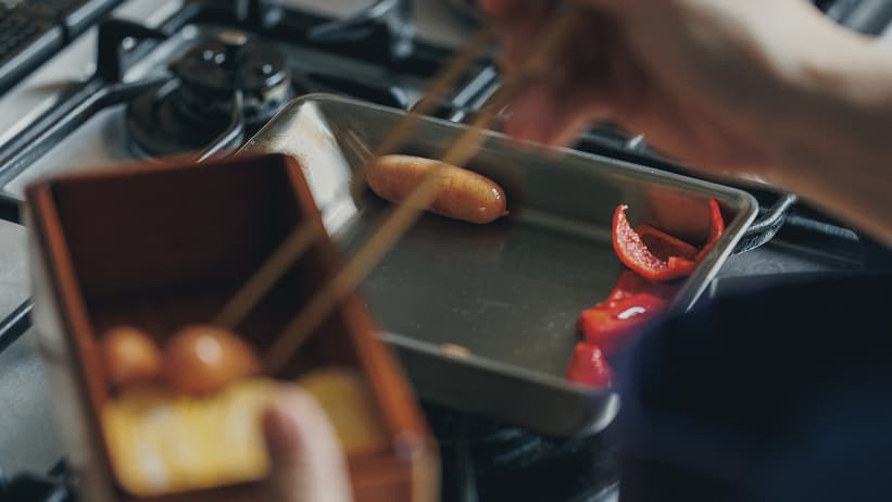 お弁当づくりにも便利なサイズ